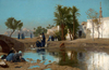 Fellah Women Drawing Water by Jean Leon Gerome as Fine Art Print