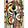 Fernand Leger Diskler Kanvas Tablo