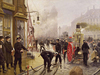 Fire on Kultorvet Copenhagen by Paul Fischer