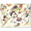 Wassily Kandinsky İsimsiz Soyut Suluboya Kanvas Tablo