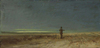 Flachlandschaft Mit Vogelscheuche by Carl Spitzweg
