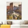 Flatiron Building New York by Samuel Halpert as Art Print