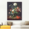 Flowers Bouquet in a Vase by Jan Davidsz de Heem as Fine Art Print