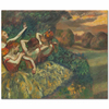 Edgar Degas Dört Balerin Kanvas Tablo