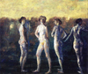 Four Figures by Arthur Bowen Davies