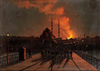 Garabet Yazmacıyan Fire at Beyazıt Art Print