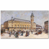 Gare de Lyon by Eugene Galien-Laloue as Fine Art Print