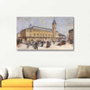 Gare de Lyon by Eugene Galien-Laloue as Fine Art Print