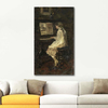 Girl At The Piano by Jacob Maris as Art Print