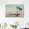 Girl In Bow Of Canoe Spreading Out Her Loin by John La Farge as Fine Art Print