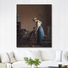 Girl Sweeping by William McGregor Paxton as Art Print