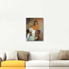 Girl with Fan by Paul Gauguin as Fine Art Print