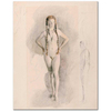 Girl with Medallion by Otto Meyer-Amden as Art Print