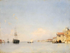 Richard Parkes Bonington Giudecca Venedik Kanvas Tablo