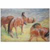 Franz Marc Otlayan Atlar Kanvas Tablo