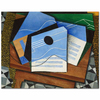 Juan Gris Masadaki Gitar Kanvas Tablo