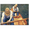 Gustave Caillebotte Kürekler Kanvas Tablo
