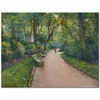 The Park Monceau by Gustave Caillebotte