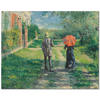 Upward Path by Gustave Caillebotte