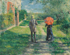 Upward Path by Gustave Caillebotte