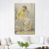 Hairpins by Albert Joseph Moore as Art Print