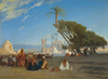 Halte Dans Le Désert by Charles Theodore Frere as Fine Art Print