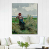Haymaking by Julien Dupre as Art Print
