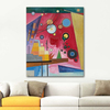 Heavy Red by Wassily Kandinsky as Fine Art Print