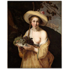 Hirtin mit Traubenschale by Abraham Bloemaert