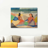 Holiday in Baltrum by Rudolf Jahns as Fine Art Print