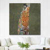 Gustav Klimt Umut 02 Kanvas Tablo