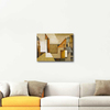 Houses on a Square by Rudolf Jahns as Fine Art Print