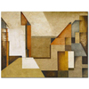 Houses on a Square by Rudolf Jahns as Fine Art Print