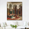 Frederick Arthur Bridgman Boş Zaman Kanvas Tablo