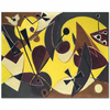 Imagination in Yellow by Ernst Wilhelm Nay as Art Print
