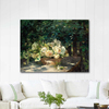 In der Laube by Marie Egner as Art Print
