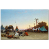 In The Desert by Charles Theodore Frere as Fine Art Print
