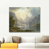 In the Sierras Lake Tahoo by Albert Bierstadt as Art Print