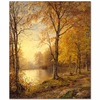 William Trost Richards Pastırma Yazı Kanvas Tablo