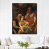 Ingeborg Receiving News of Hjalmar's Death from Orvar Odd by August Malmström as Art Print