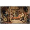Inside a Coffee House Tunis by Jose Benlliure Gil as Fine Art Print
