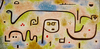 Paul Klee Insula Dulcamara Kanvas Tablo