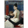 Irene von Keller With Son Balthasar by Albert von Keller