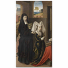 Isabella of Portugal with Saint Elisabeth by Petrus Christus as Fine Art Print