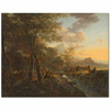 Italian Landscape with a Draughtsman by Jan Both as Fine Art Print