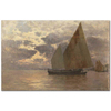 Italian Marina by Bartolomeo Bezzi as Art Print
