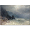 Beach in the Storm by Ivan Aivazovsky