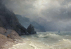 Beach in the Storm by Ivan Aivazovsky