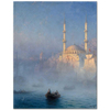 Ayvazovsky İstanbul'da Kayıklar Kanvas Tablo