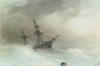 Ivan Aivazovsky Dalgaların Kuvveti Kanvas Tablo
